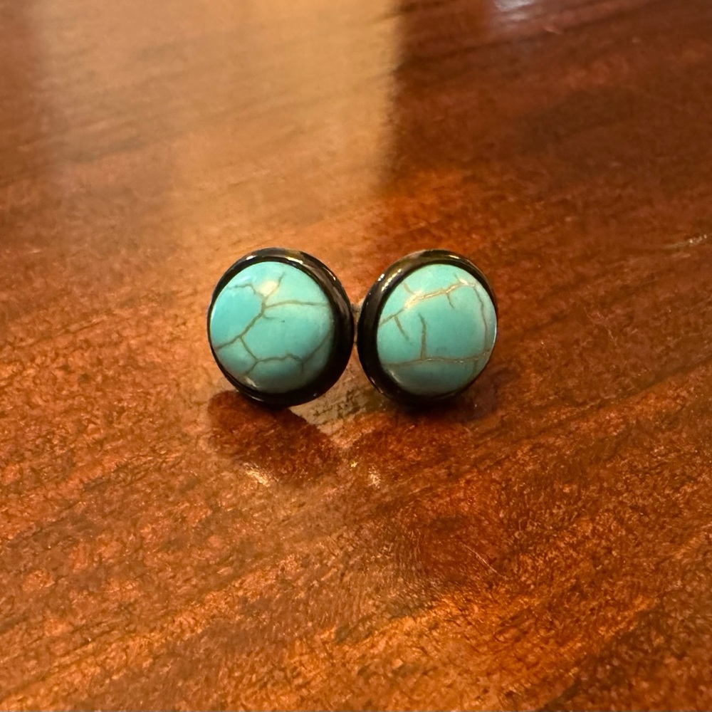Turquoise Stud Earrings